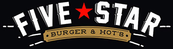 logo Five Stars Burguers and Hots